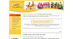 Desktop Screenshot of fitstudio.cz