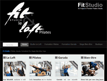Tablet Screenshot of fitstudio.net
